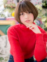 カバーヘア ブリス 川口(COVER HAIR bliss)&nbsp;大人かわいいナチュラルマッシュショートボブh3川口20代30代40代