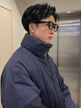 ネリー 銀座(NERIE) ニュアンスパーマ×ビジネスショート