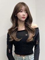 ハピネス 梅田茶屋町店(HAPPINESS)&nbsp;韓国くびれロング レイヤーオルチャン小顔前髪 艶髪 髪質改善
