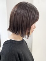 モリオフロムロンドン 松戸店(Morio from London)&nbsp;【松戸　松田】ぷつっとボブ外ハネスタイリング切りっぱなしボブ