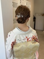 リル 新浜店(LiL)&nbsp;和装シンプルシニヨン葭本23