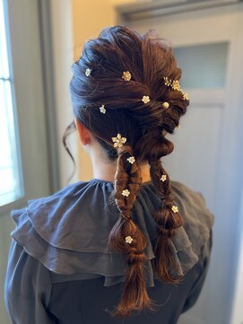 トモニ(tomoni) ツイン編み下ろし