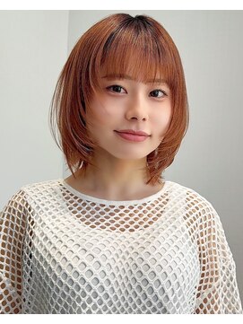 ビューシンサイバシ(VIEW SHINSAIBASHI) 小顔レイヤーボブ10代20代30代