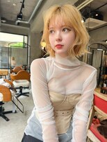 ロジッタ(ROJITHA)&nbsp;【ROJITHA原宿表参道】エアリーボブ×ミルクティベージュ