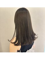 アンドワン 自由が丘(＆ONE)&nbsp;【&ONE 自由が丘】グレージュカラー×外ハネ