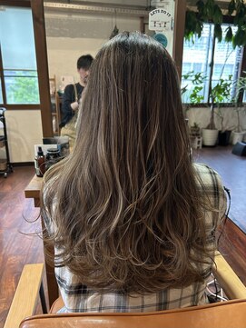 ヘアーホーム チケ(hair home tike) マロンベージュカラー