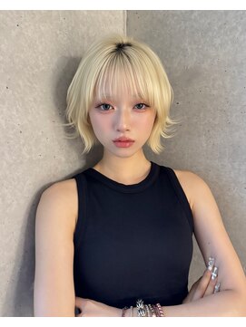 サンド 池袋(sand) ハイトーンボブ/ボブウルフ/レイヤーボブ/池袋