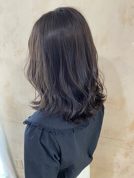 フリックヘアサロン 梅田茶屋町2号店(FLICK HAIR SALON) イルミナカラー/透明感/ブルー