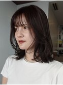 柔らかさと透明感を引き出すカラーと小顔レイヤー♪