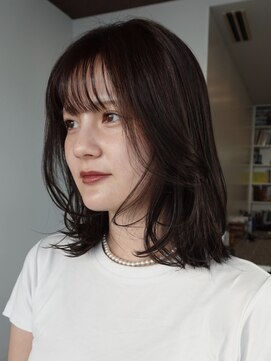 柔らかさと透明感を引き出すカラーと小顔レイヤー♪