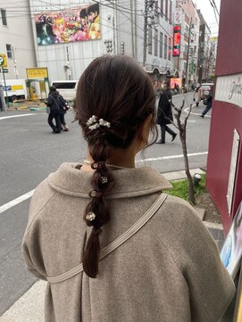 プライズ 錦糸町北口店(prize) 編み下ろしヘア【錦糸町北口】ayaka