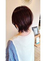 バス(BATH)&nbsp;ショートウルフ/朝ラク/ナチュラルブラウン