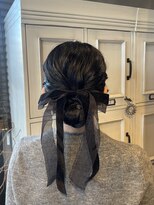 エスケープ トゥ ボナ(ESCAPE to bona.)&nbsp;お呼ばれヘア ゆるふわシニョンスタイル