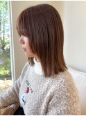 切りっぱなしボブ
