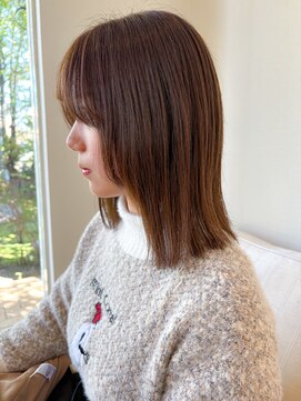 ユウヘアー 尾張旭店(U Hair) 切りっぱなしボブ