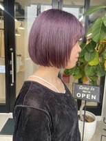 スタイルジャパン 新都心店(style JAPAN)&nbsp;【髪質改善カラー】 ラベンダーパープル×髪質改善