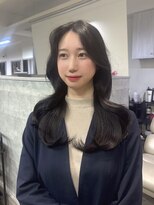 ハイル(KHAIR)&nbsp;暗めカラー/ふんわりスタイル/梅田美容室/Rena