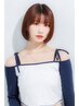 【梅雨限定】顔周り縮毛矯正+カット+髪質改善カシミアトリートメント