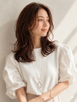 ヘア ビジュー(hair BIJOUX) 上品な抜け感で魅せる、大人のくびれミディ