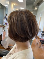 ココロヘアー 住吉店(Cocolo hair)&nbsp;ショートボブ×艶カラー