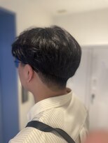 アズーア ヘアーアンドスパ(azure hair&spa)&nbsp;好印象センターパート×刈り上げマッシュ  
