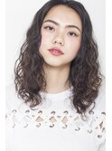 BAS"IL☆外国人風Aラインウェーブ
