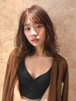 【Lond】外はねレイヤー☆大人くびれミディ
