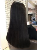【リアルサロンワーク】艶髪Aラインストレート