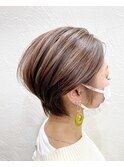 ハンサムショート×ハイブラウン