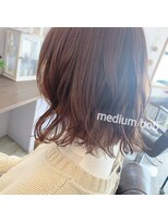 ヘアアンドリラクシングルーム アールフラン(Hair&Relaxingroom arFranc)&nbsp;ミディアムボブ