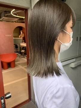 ローレンジウ(LOREN JU) 名駅/名古屋駅/学割U24/レイヤーカット/オージュア/ダブルカラー