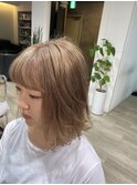 ボブ【ケアブリーチ/ケアカラー】