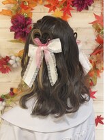 ヘアメイク エンカレッジ(HAIR MAKE encourage)&nbsp;推しのイベントに☆ハート　ツインテール　アレンジ