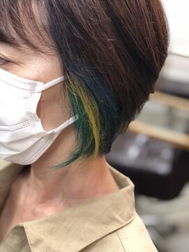 プース ヘアー(Pousse hair) インナーカラー
