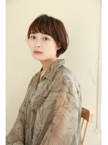 ヘアーアンドメイク エクリ 不動前店(Hair&Make equri)&nbsp;丸みショートボブ