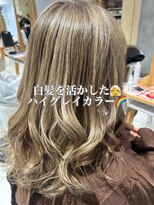 アース 武蔵境店(HAIR & MAKE EARTH) 白髪ぼかしのハイグレイカラー！