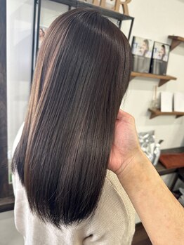 エメヘアデザイン ルイス(Aimer Hair Design Lewis)の写真/《当店オーダー率No,1》髪質改善トリートメントが、あなたを艶髪へと導きます。憧れの艶がずっと続く♪