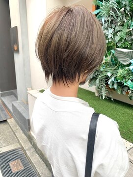 アフロートpd+ KOBE(AFLOATpd+) 大人可愛い20代30代40代小顔丸みショートボブ