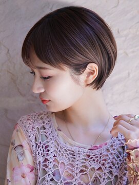 カライングドゥ(ing deux) ショートカット×ひし形ショートボブ×前髪あり20代30代40代 s03