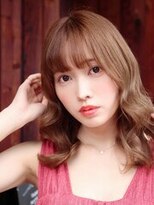 フラミューム 大森(flammeum)&nbsp;ゆるふわミディアム×ミルクティーブラウン