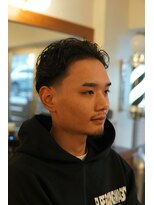 ザチョップショップ キチジョウジ(THE CHOP SHOP KICHIJOJI) フェード スキンフェード サイドパート バーバー バズカット
