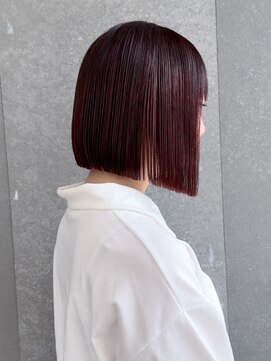 ロンド 表参道店(Lond) ◇ボブ 縮毛矯正 顔周りカット 表参道 髪質改善
