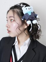 レボル(REVOL)&nbsp;くまちゃんレースアップアレンジ☆ヘアメイクヘアメ推し活