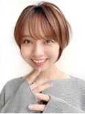 say.田代ショートショートボブ前髪こなれミディイメチェン韓国