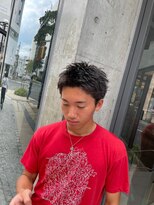 ヘアサロン アウラ(hair salon aura) スパイキーショートメンズカットパーマ