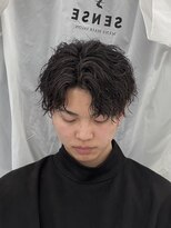 メンズヘアセンス 渋谷(MEN'S HAIR SENSE) ニュアンスパーマ/韓国マッシュ/ダークアッシュ/ベリーショート