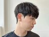 【TOMOKI】韓国メンズカット＋パーマ￥12500［韓国風ヘア/原宿men's]