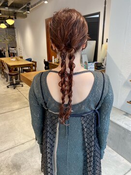 ダンボ(DUMBO) ヘアセット　卒業式　着付け　ヘアアレンジ　ヘアメイク