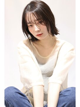 ロロネー 天満(Lolonois) 【Lolonois天満】外ハネくびれボブ(釣本竜哉)