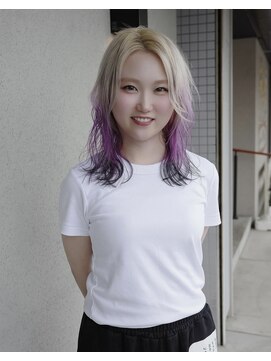 オト(oto) ハイトーン/パープルカラー/ラベンダーカラー/狐カラー